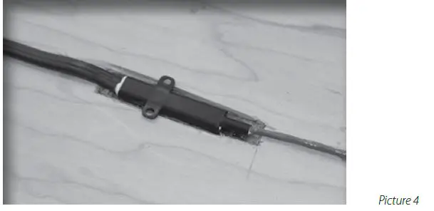 FLEXTHERM HGS240L0031 Green Cable Surface XL 240 VAC Radiant Heat Wire-4