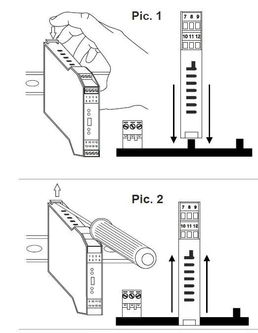 SENECA Z-8TC-1 Modbus RTU Module-4