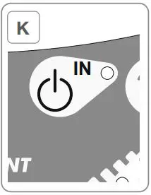 FIAMMA Turbo Vent Premium Rooflight Instruction Manual - Fan ignition air inlet