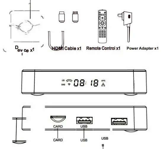 Shenzhen Amediatech Technology X98 PLUS Smart TV Box - box