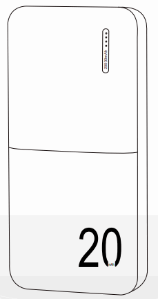 MAGNAVOX MAC6119 Portable Power Bank