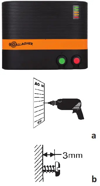 GALLAGHER M1100 Fence Energizer - Energizer
