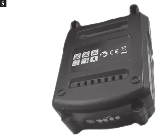 MEEC TOOLS 016364 Battery Powered Pressure Washer- 3