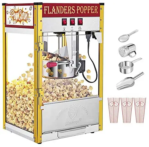 ZOKOP-ZPM-B-850-Watt-8-oz.-Black-Countertop-Popcorn-Machine