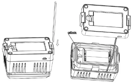 ECOWITT WH45E Indoor PM2.5 PM10 CO2 Temperature Humidity5-In-1 Detection Sensor 3