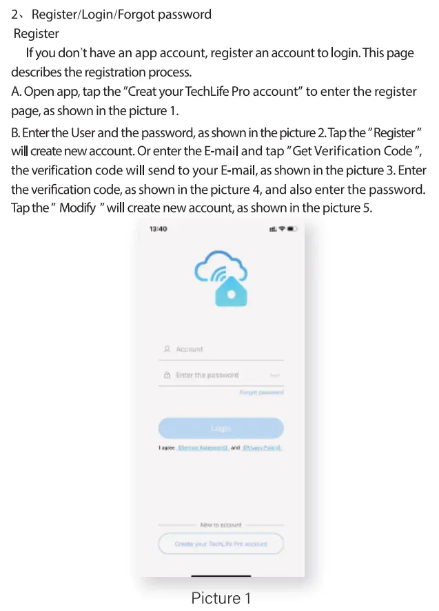 KEXU-W-XX Bedroom 65.6ft Smart WiFi and Bluetooth LED Strip Lights User Manual - Picture 1