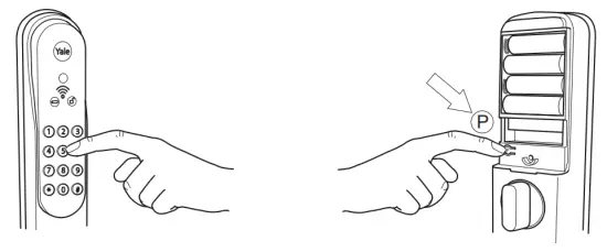 Yale Doorman Electronic Code Lock - fig 2