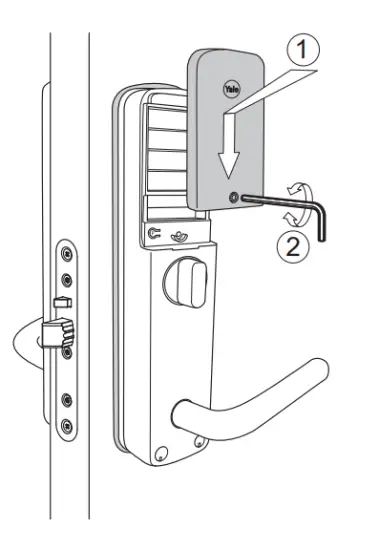 Yale Doorman Electronic Code Lock - fig 3