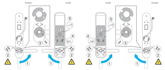 Yale Doorman Electronic Code Lock - fig 8
