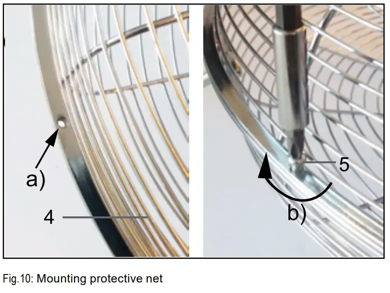 goobay 39510 16 Inch Retro Floor Fan - fig 11