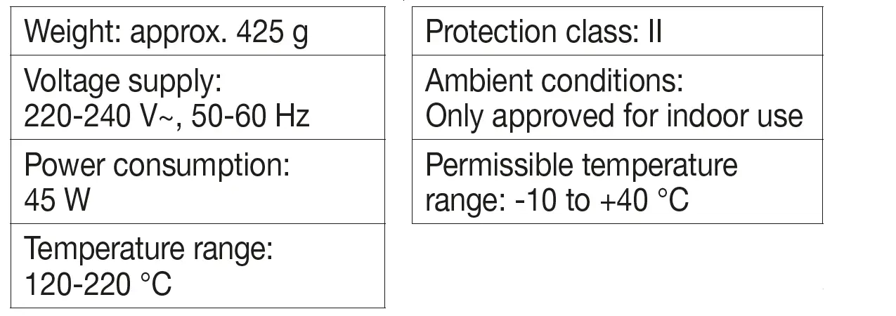beurer HS 100 Hair Straightener Instruction FIG 5