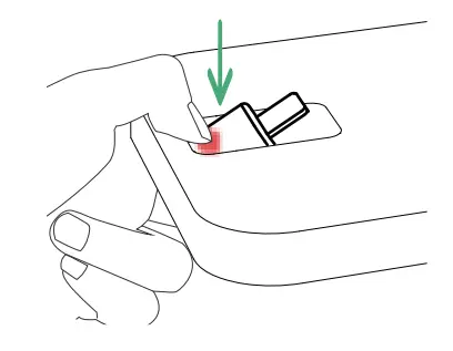 Guangzhoumeiyoujudianzishangwuyouxiangongsi PU-188DBL Wireless Charging Station Instruction Manual - Press to make the plug stand up