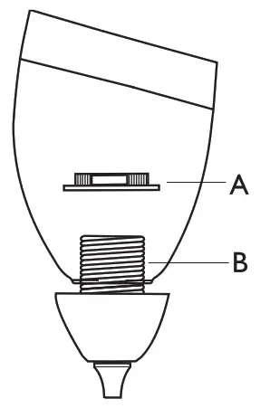 Johan Lewis Mizar 2lt Wall Fitting - Attaching