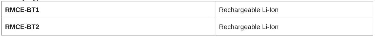 SHURE BT1 Bluetooth Earphones - Battery Type