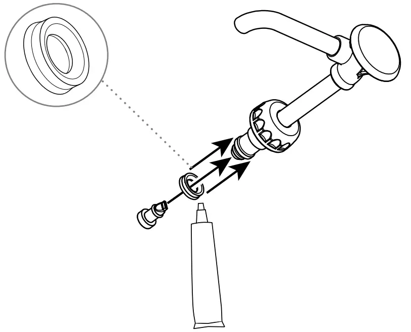 100769 Server Specialty Dispenser with Eco Pump - fig2
