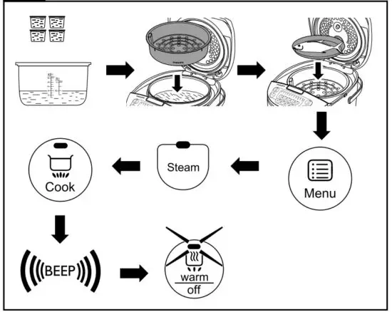 PHILIPS HD3038 Rice Cooker - figure 7