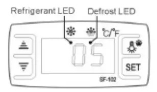 blizzard BZ CTF99 99L Counter Top Freezer - icon 17