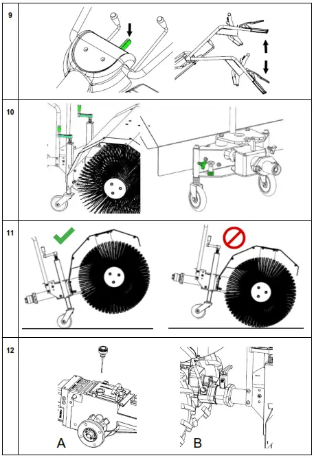 Rear Tiller Pro Trac 1350BE-8