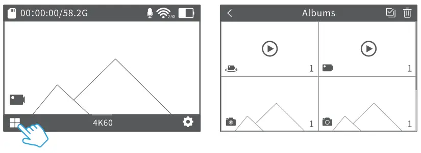 VanTop Moment 4s 4K Sports Action Camera - 19