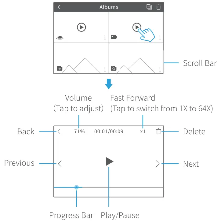 VanTop Moment 4s 4K Sports Action Camera - 20