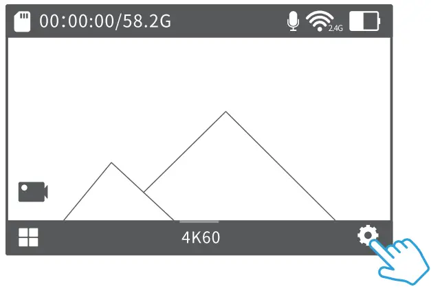 VanTop Moment 4s 4K Sports Action Camera - 31