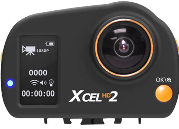 Excel- Action-cam- User -Interface -RFID -product image