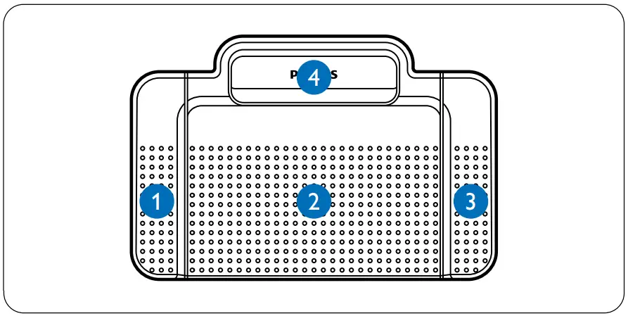 Foot control ACC2330