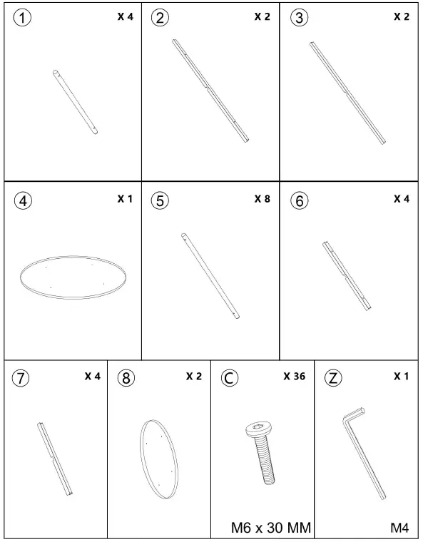 Harvey-Norman-Round-Coffee-Table-set-fig-1