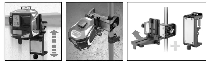 Laserliner-UMAREX-CrossGrip-Pro-Versatile-Clamp-and-Wall-Bracket-fig3