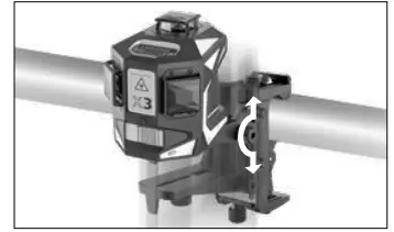 Laserliner-UMAREX-CrossGrip-Pro-Versatile-Clamp-and-Wall-Bracket-fig4