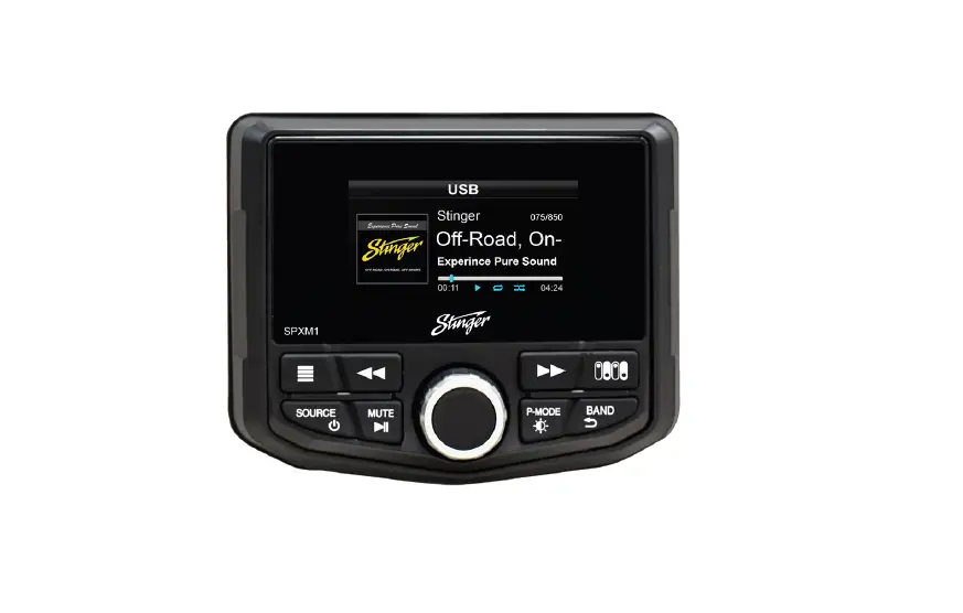 Stinger Spxm1 Powersports And Marine Media Player User Guide