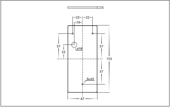 HAVIT HV3602T-BLK Taper Wall Light 3