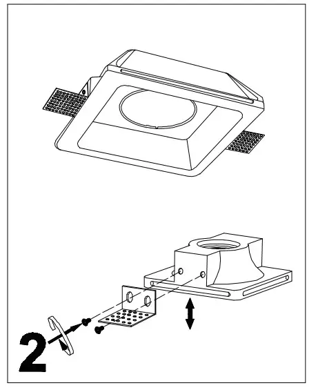 QAZQA 102698 Gypsy Stucco SL Ceiling Light - Figure 2