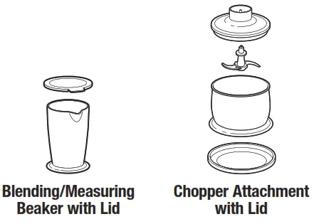 Hamilton Beach Hand Blender - Optional Accessories