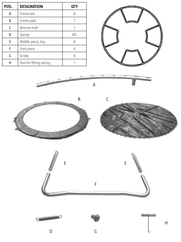 KAYOBA-951191-Trampoline-with-Safety-Net-FIG-2