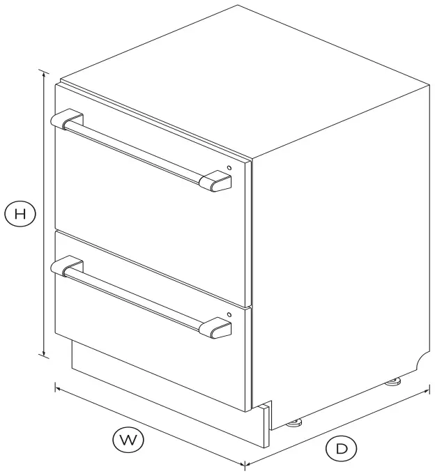 FISHER PAYKEL DD24DV2T9_N Double DishDrawer Dishwasher 1