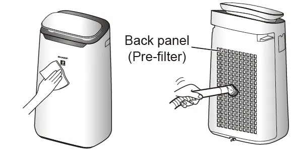 SHARP FX-J80U Air Purifier 35