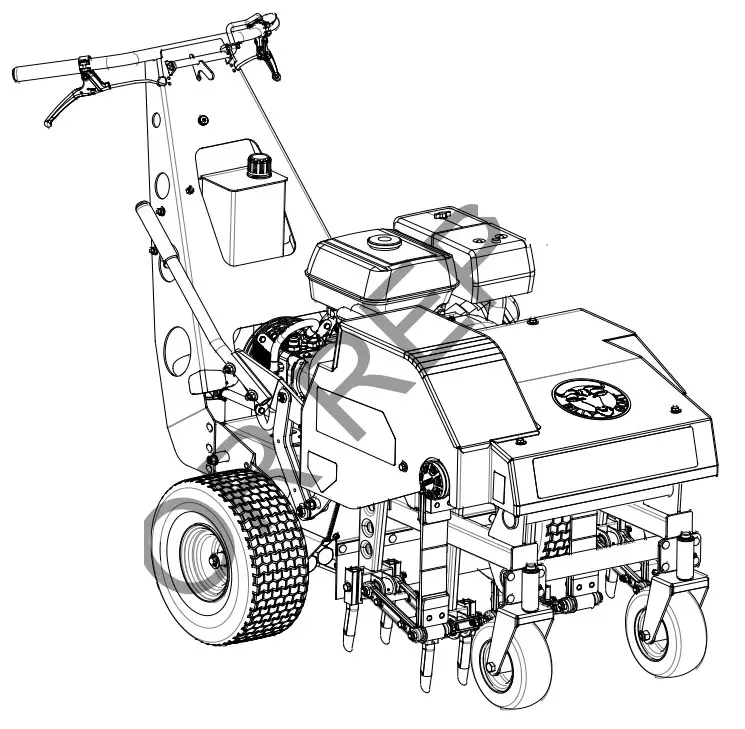 BILLY GOAT AE1300H Hydro Aerator - CONTROLS 2