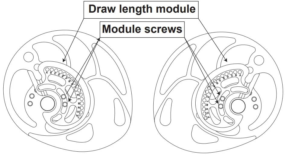 AXIS PK123 BOW EK Archery - Adjustments