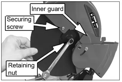 Clarke CCO14D 355MM Abrasive Cut-Off Saw - 10