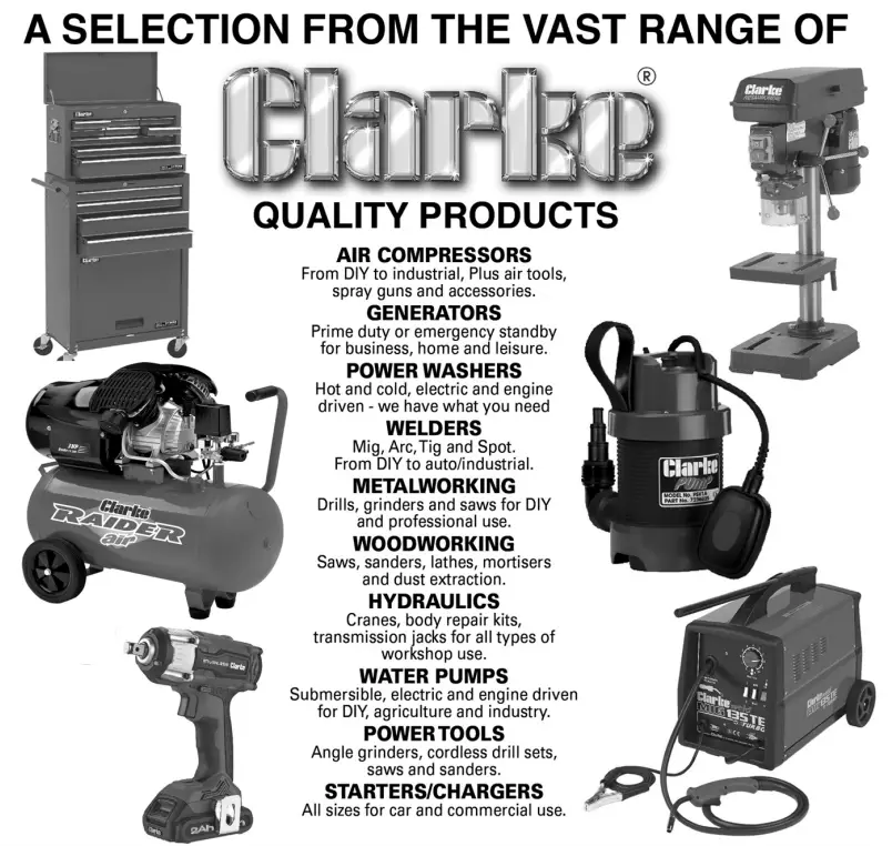 Clarke CCO14D 355MM Abrasive Cut-Off Saw - 15