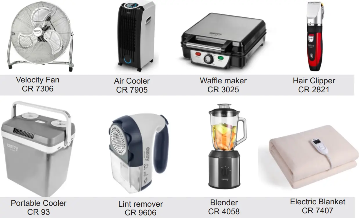 camry CR 7039 Bagless Vacuum Cleaner - Figure 3