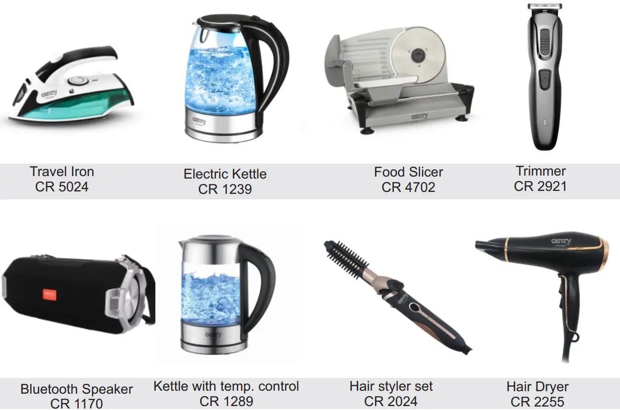 camry CR 7039 Bagless Vacuum Cleaner - Figure 4