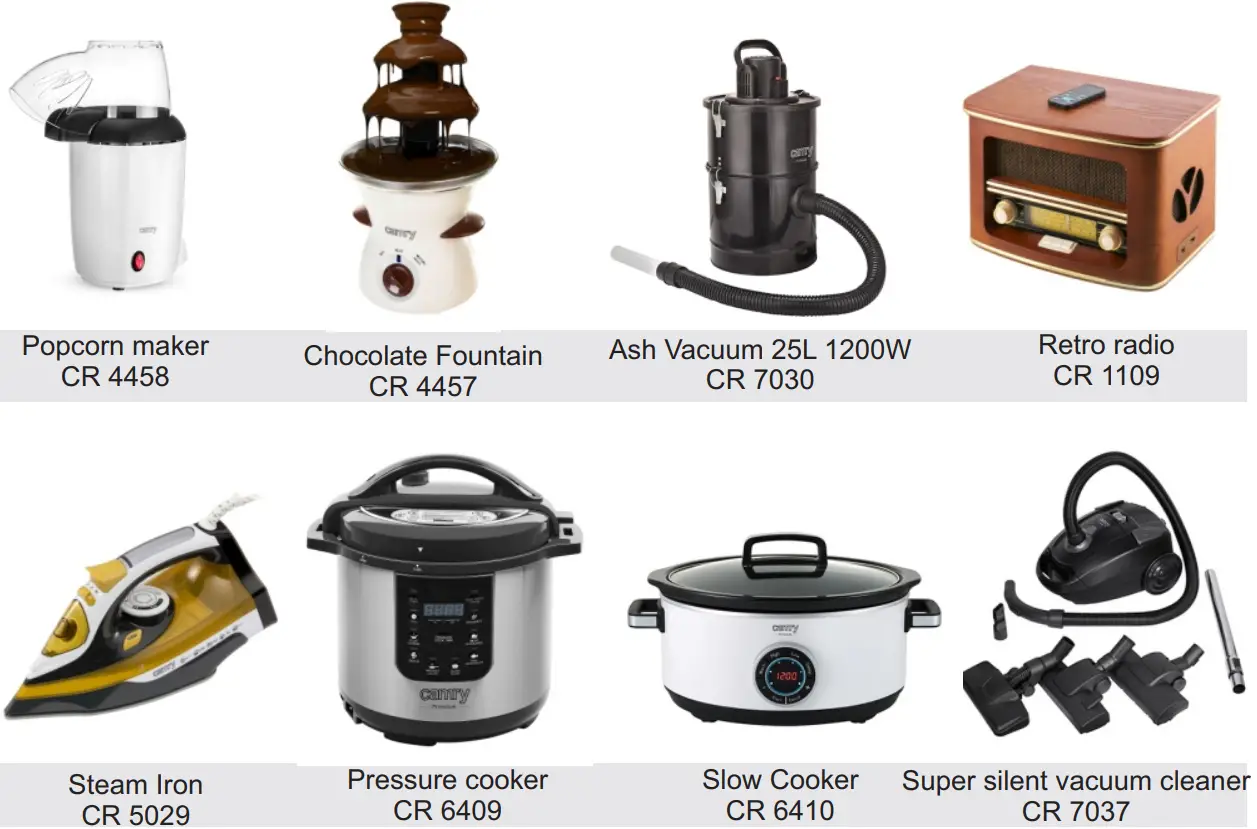 camry CR 7039 Bagless Vacuum Cleaner - Figure 6