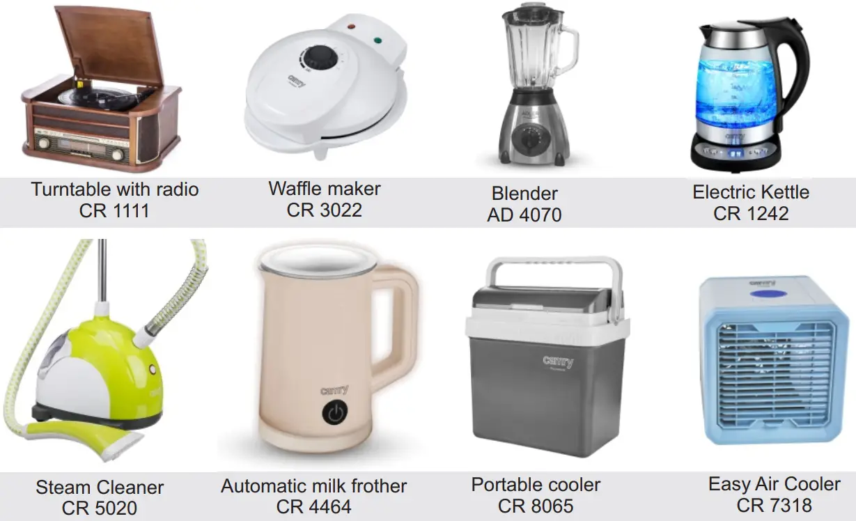 camry CR 7039 Bagless Vacuum Cleaner - Figure 7