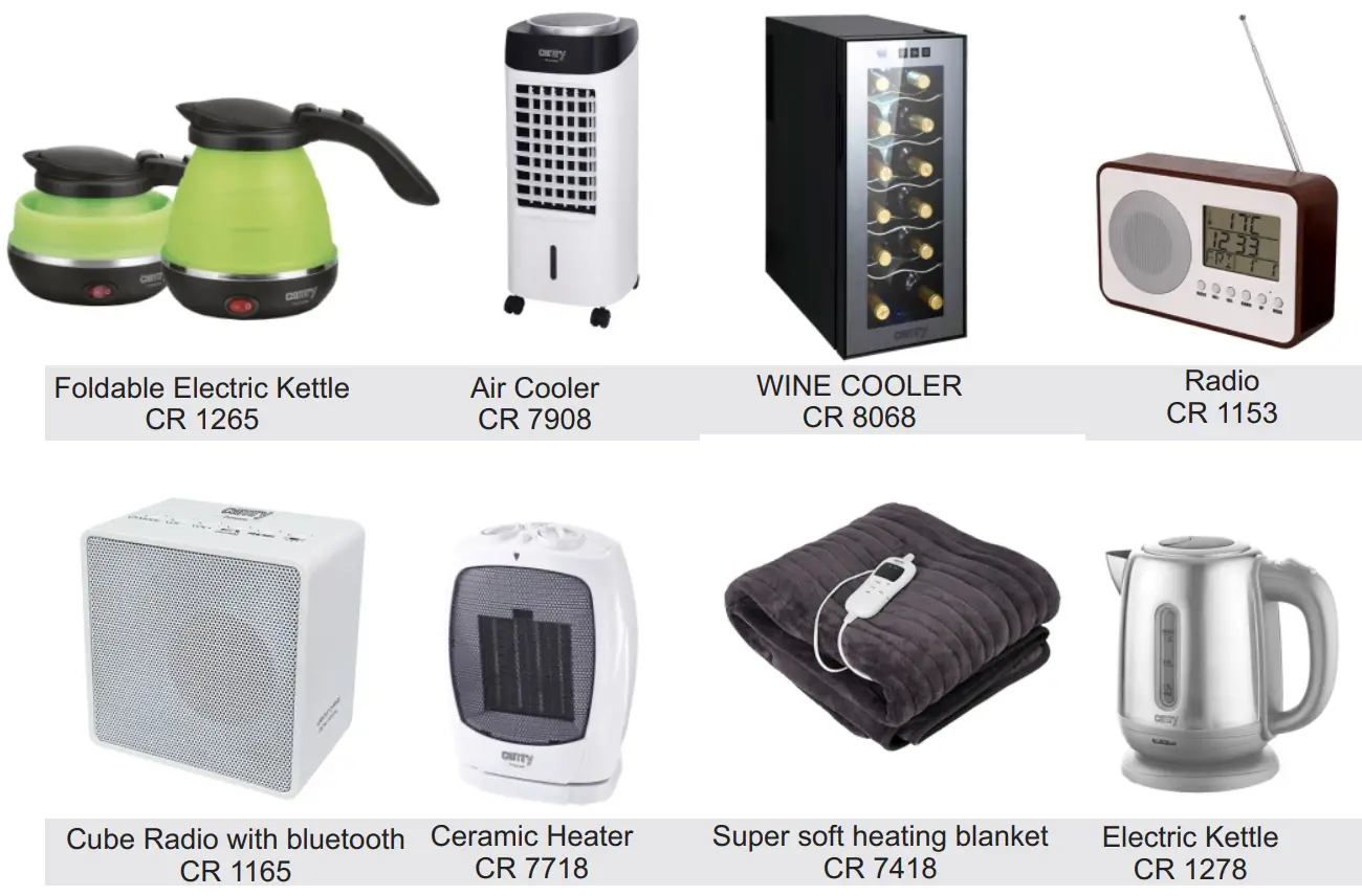 camry CR 7039 Bagless Vacuum Cleaner - Figure 8