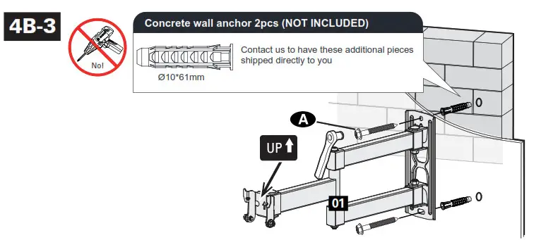 MOUNTUP MU0029 Mount - 4B 3