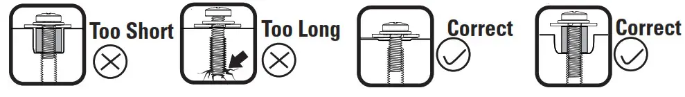 MOUNTUP MU0029 Mount - Step 1-2
