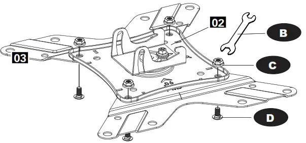 MOUNTUP MU0029 Mount - Step 3-2