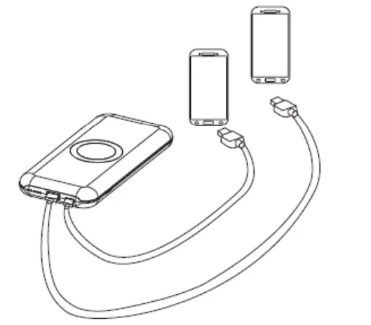 TRIPP-LITE UPB-10K0-1U1CQ 10000mAh Fast Charging Portable Wireless Charging Power Bank-1